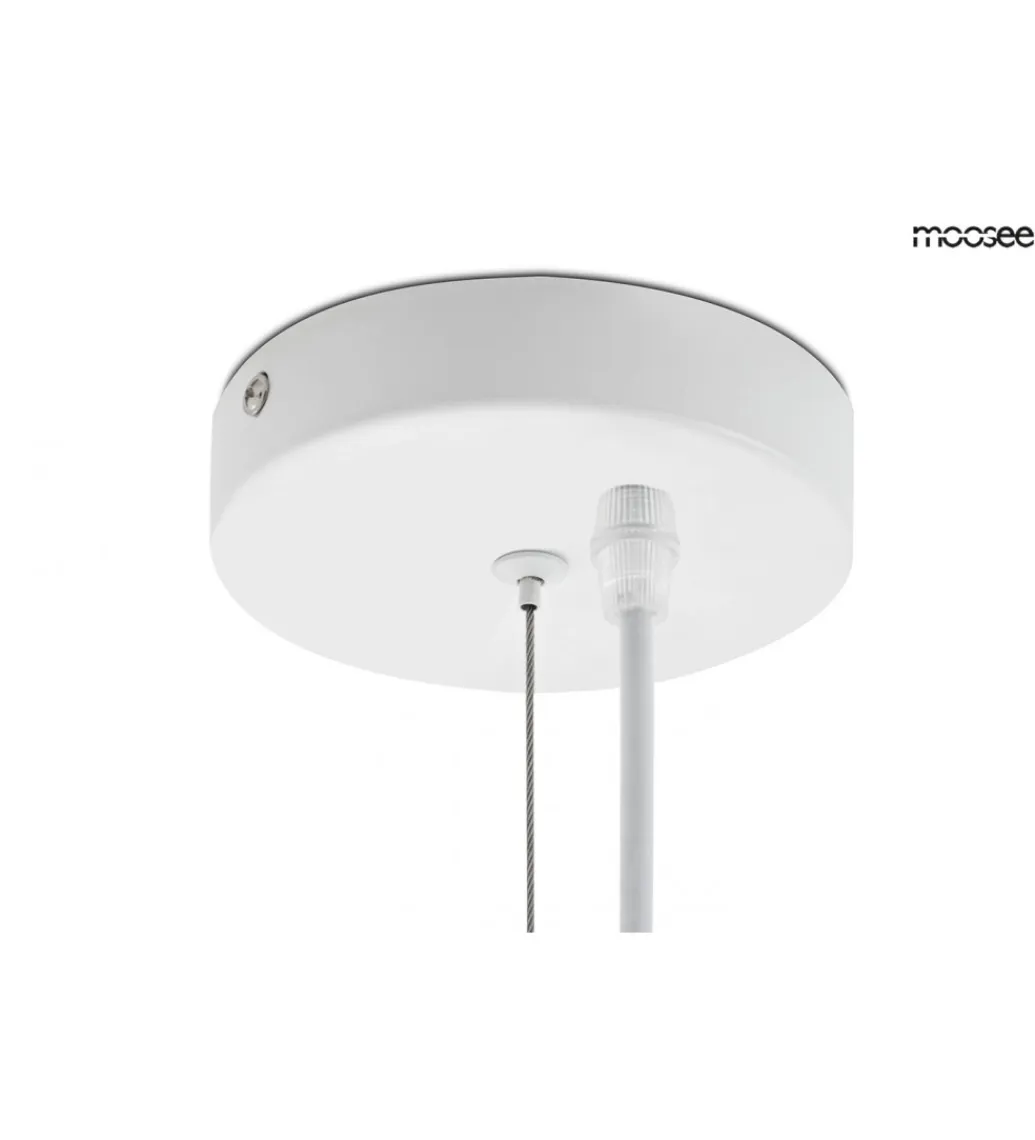 Zona-Design Lampa wisząca NEST 60 cm biała