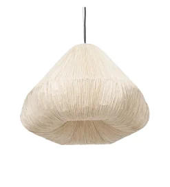 DENZO Lampa wisząca OBILO 49 cm Beżowy