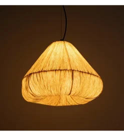 DENZO Lampa wisząca OBILO 49 cm Beżowy