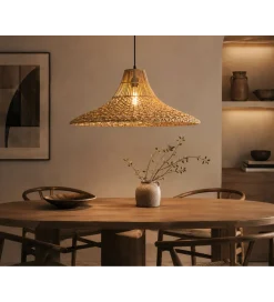 Belda Lampa wisząca ORANJESTAD 80 cm naturalna