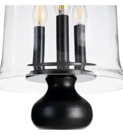 Zona-Design Lampa wisząca ORO 54 cm czarna
