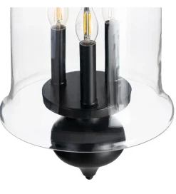Zona-Design Lampa wisząca ORO 54 cm czarna