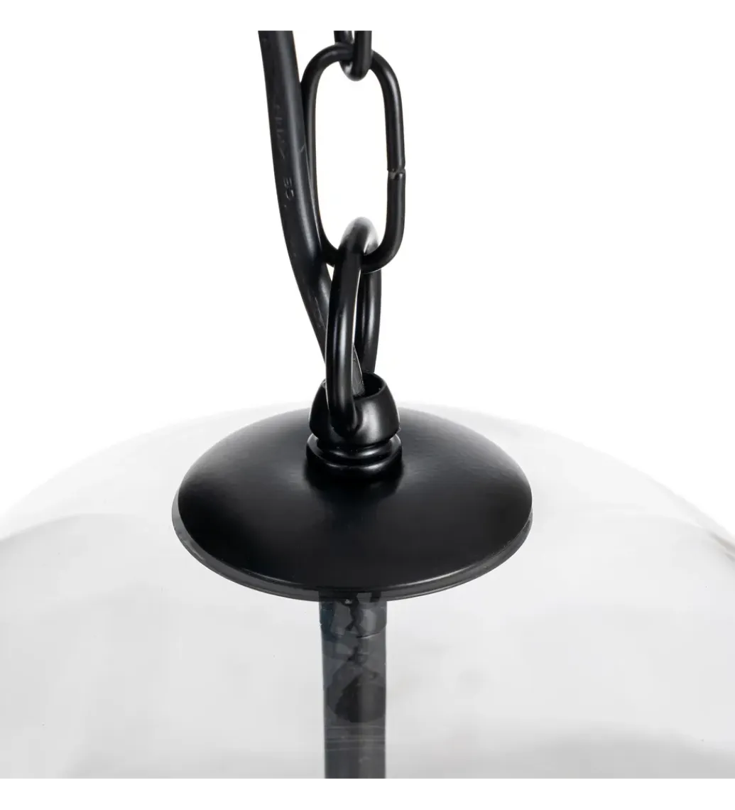 Zona-Design Lampa wisząca ORO 54 cm czarna
