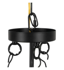 Zona-Design Lampa wisząca ORO 72 cm czarna
