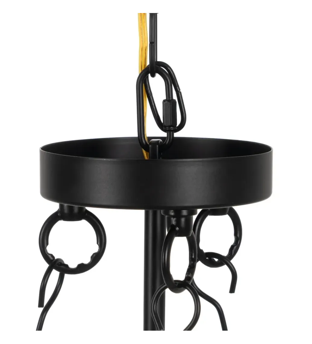 Zona-Design Lampa wisząca ORO 72 cm czarna