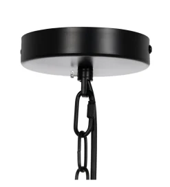 Zona-Design Lampa wisząca ORO 72 cm czarna