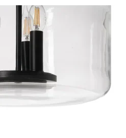 Zona-Design Lampa wisząca ORO 72 cm czarna