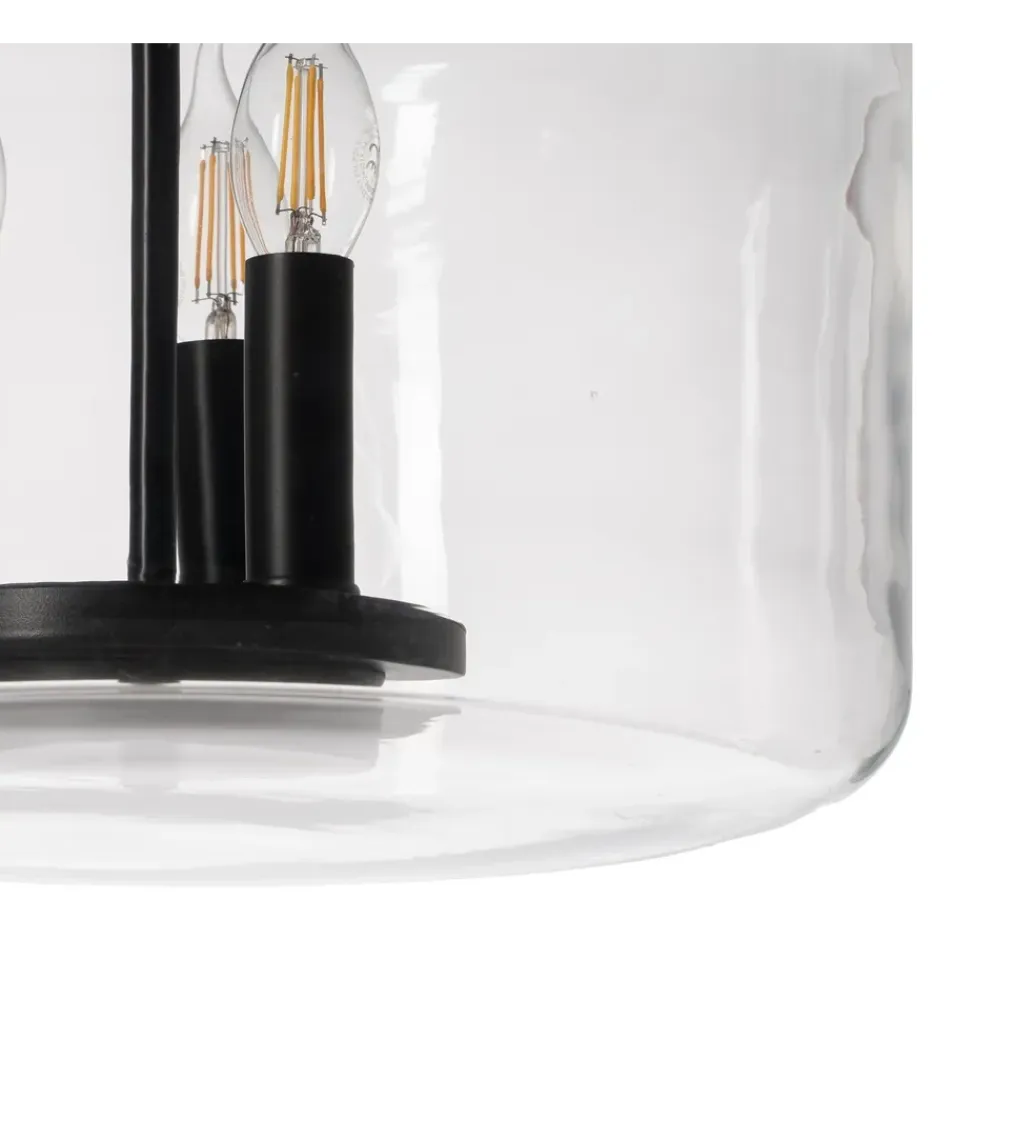Zona-Design Lampa wisząca ORO 72 cm czarna