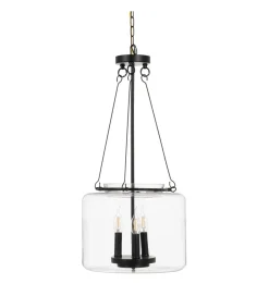 Zona-Design Lampa wisząca ORO 72 cm czarna