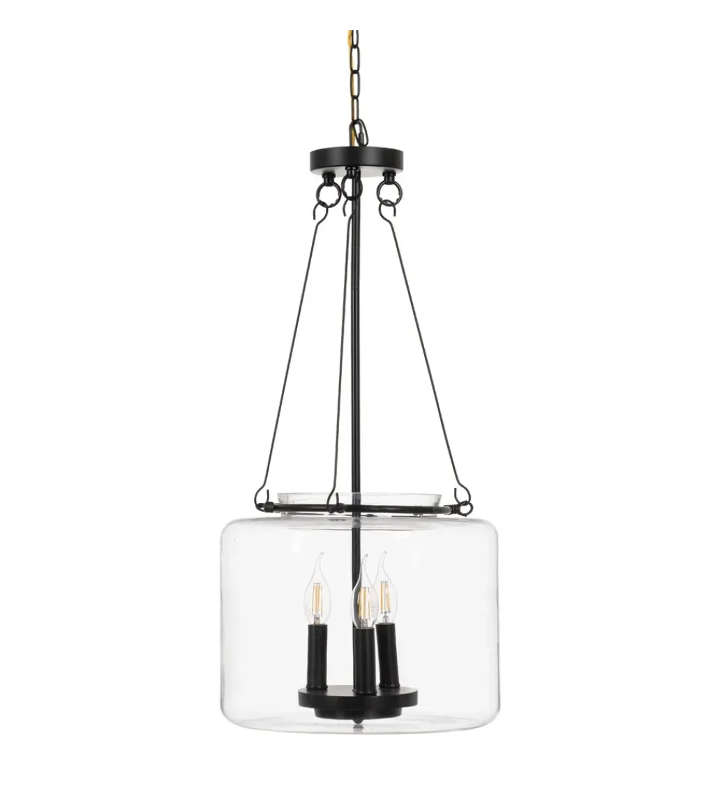 Zona-Design Lampa wisząca ORO 72 cm czarna