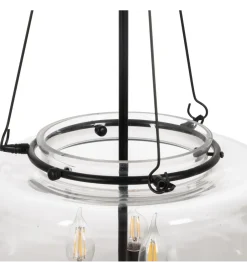 Zona-Design Lampa wisząca ORO 72 cm czarna