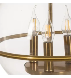 Zona-Design Lampa wisząca ORO 35 cm złota