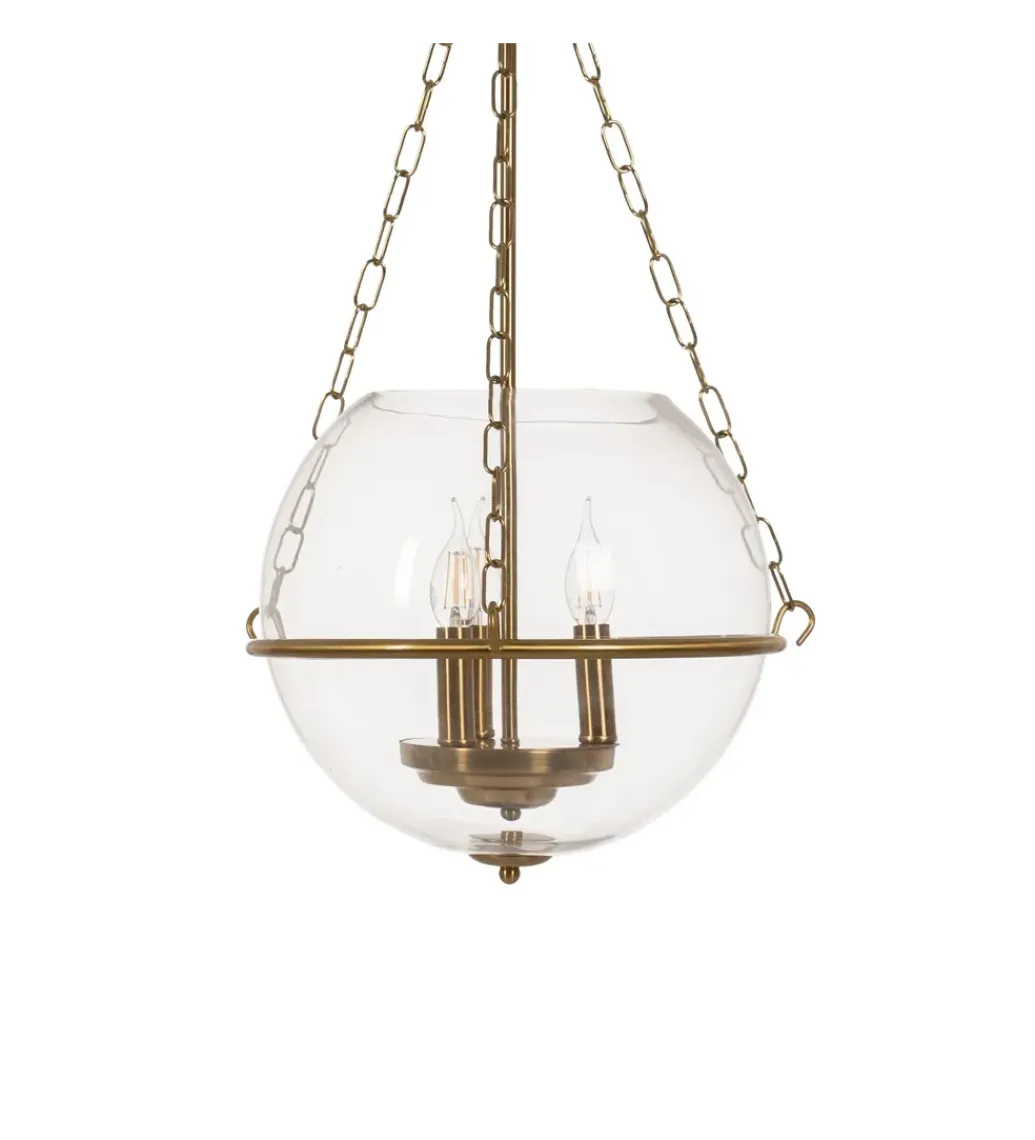 Zona-Design Lampa wisząca ORO 35 cm złota