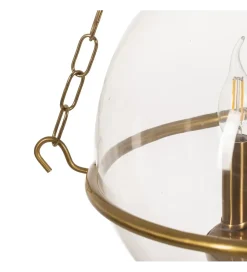 Zona-Design Lampa wisząca ORO 35 cm złota