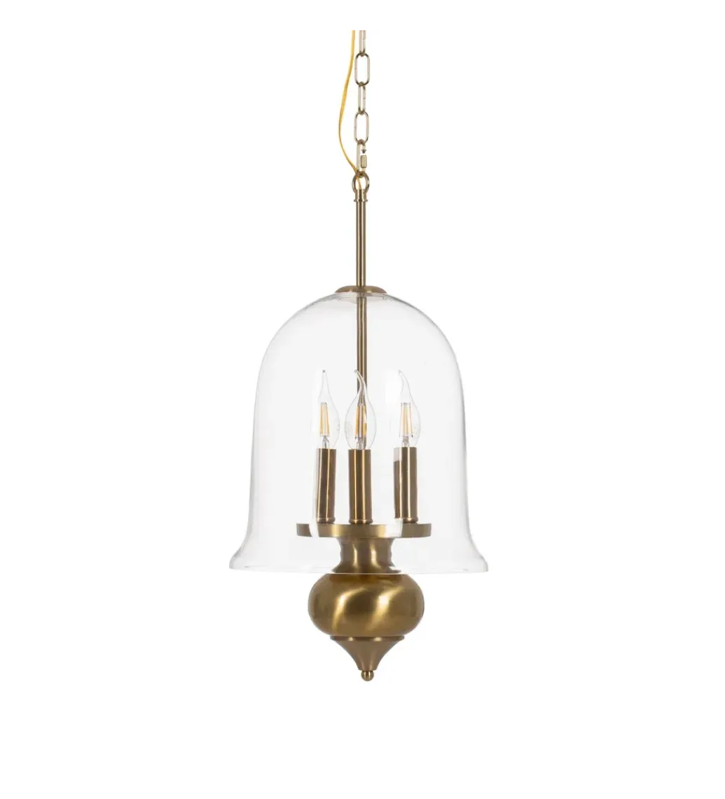 Zona-Design Lampa wisząca ORO 54 cm złota