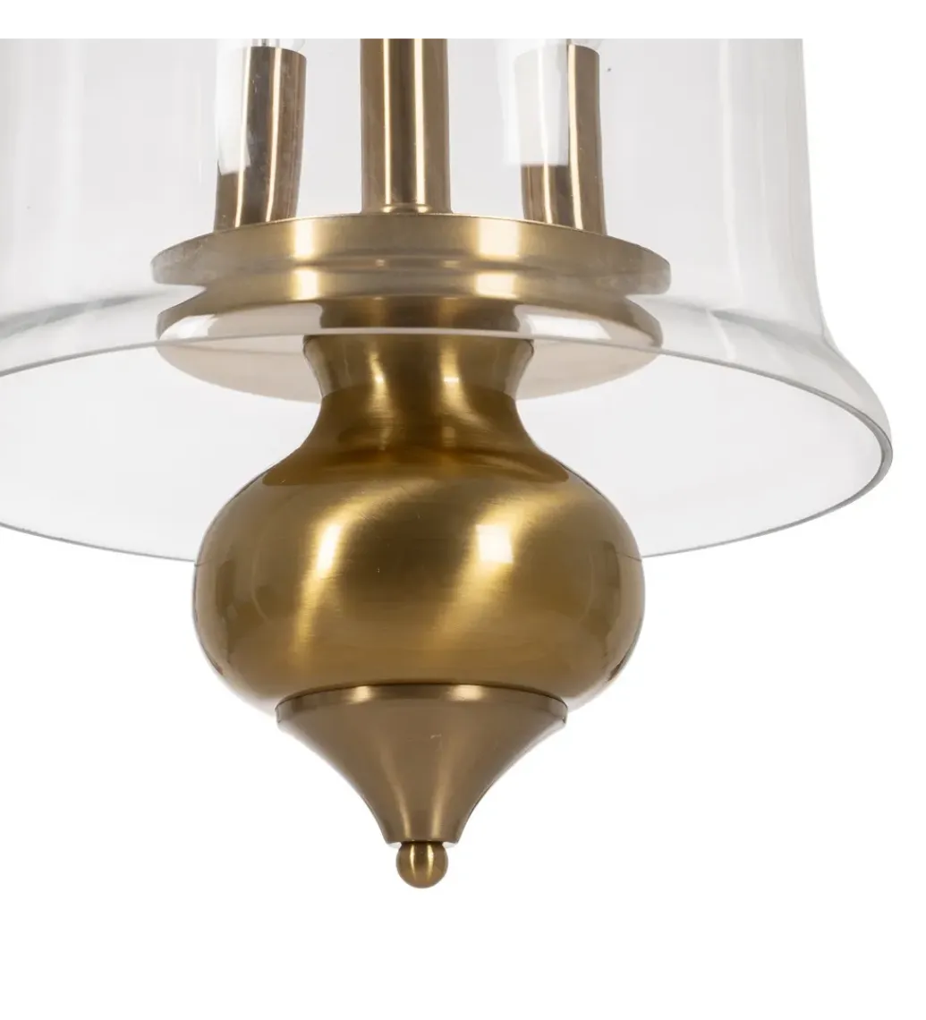 Zona-Design Lampa wisząca ORO 54 cm złota