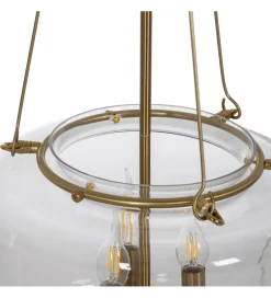 Zona-Design Lampa wisząca ORO 72 cm złota