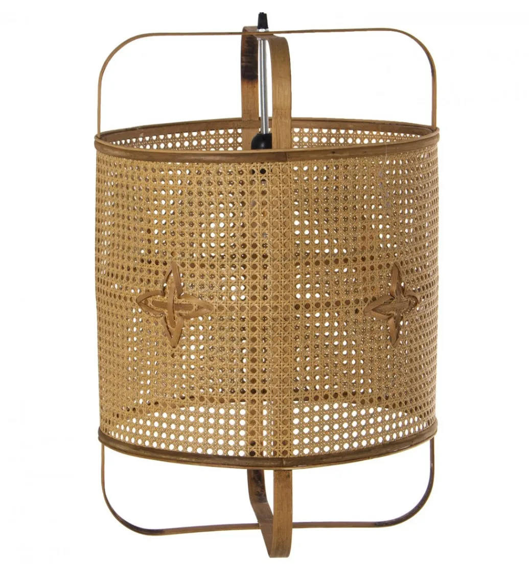 Exclusivas Lampa wisząca RATATAD 43 cm rattan