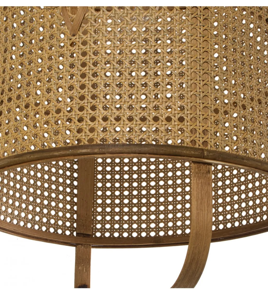 Exclusivas Lampa wisząca RATATAD 43 cm rattan
