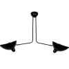 Zona-Design Lampa wisząca RAVEN 2 czarna