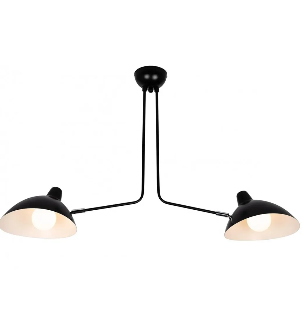 Zona-Design Lampa wisząca RAVEN 2 czarna