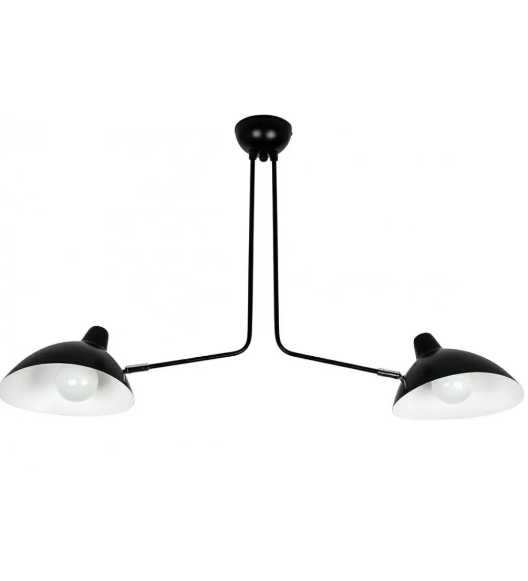 Zona-Design Lampa wisząca RAVEN 2 czarna