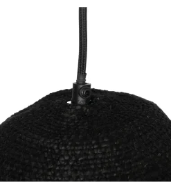 Zona-Design Lampa wisząca REHANELA 40 cm czarna