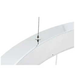 Zona-Design Lampa wisząca RING 60 cm srebrna