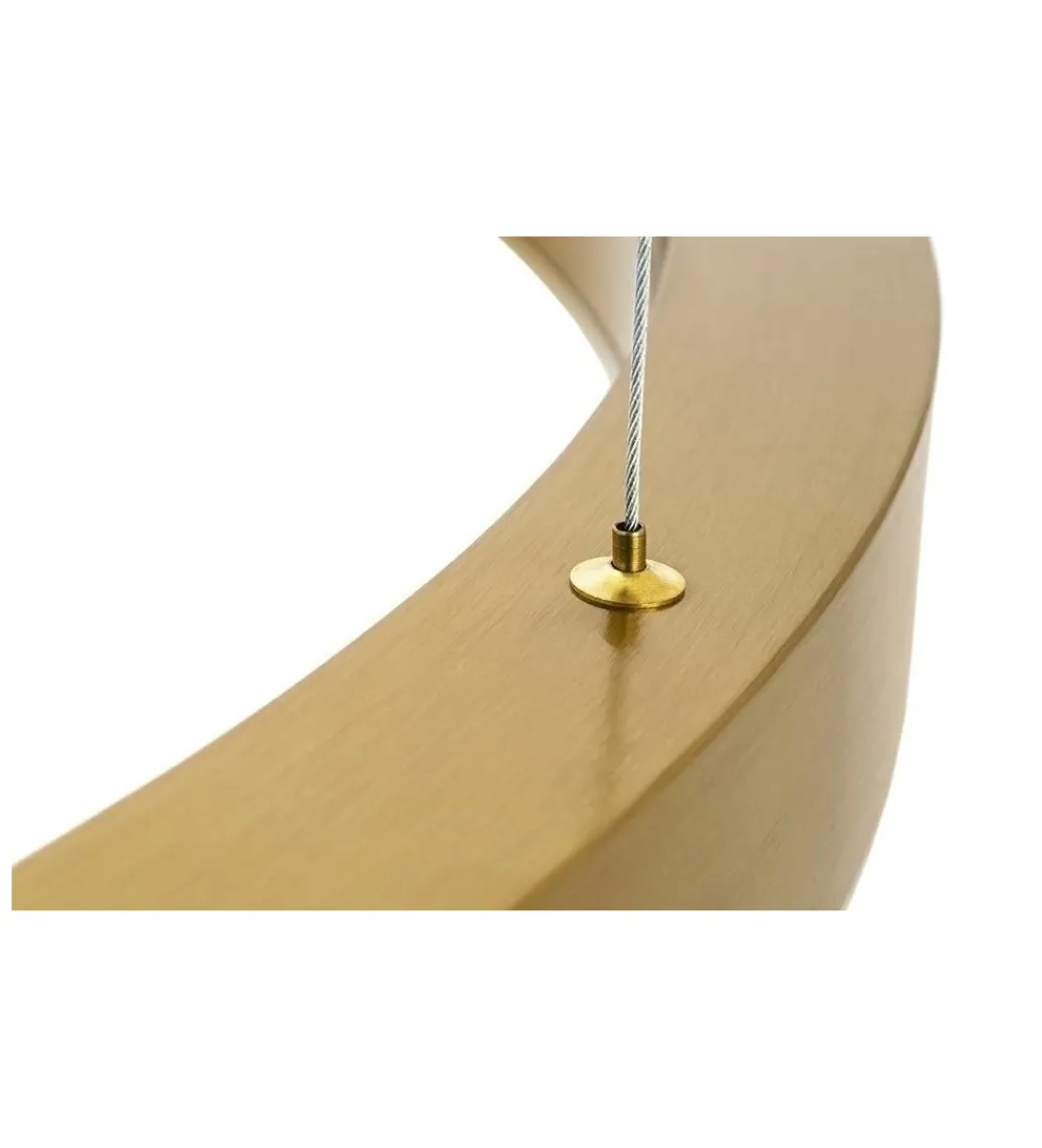 Zona-Design Lampa wisząca RING 40 cm złota