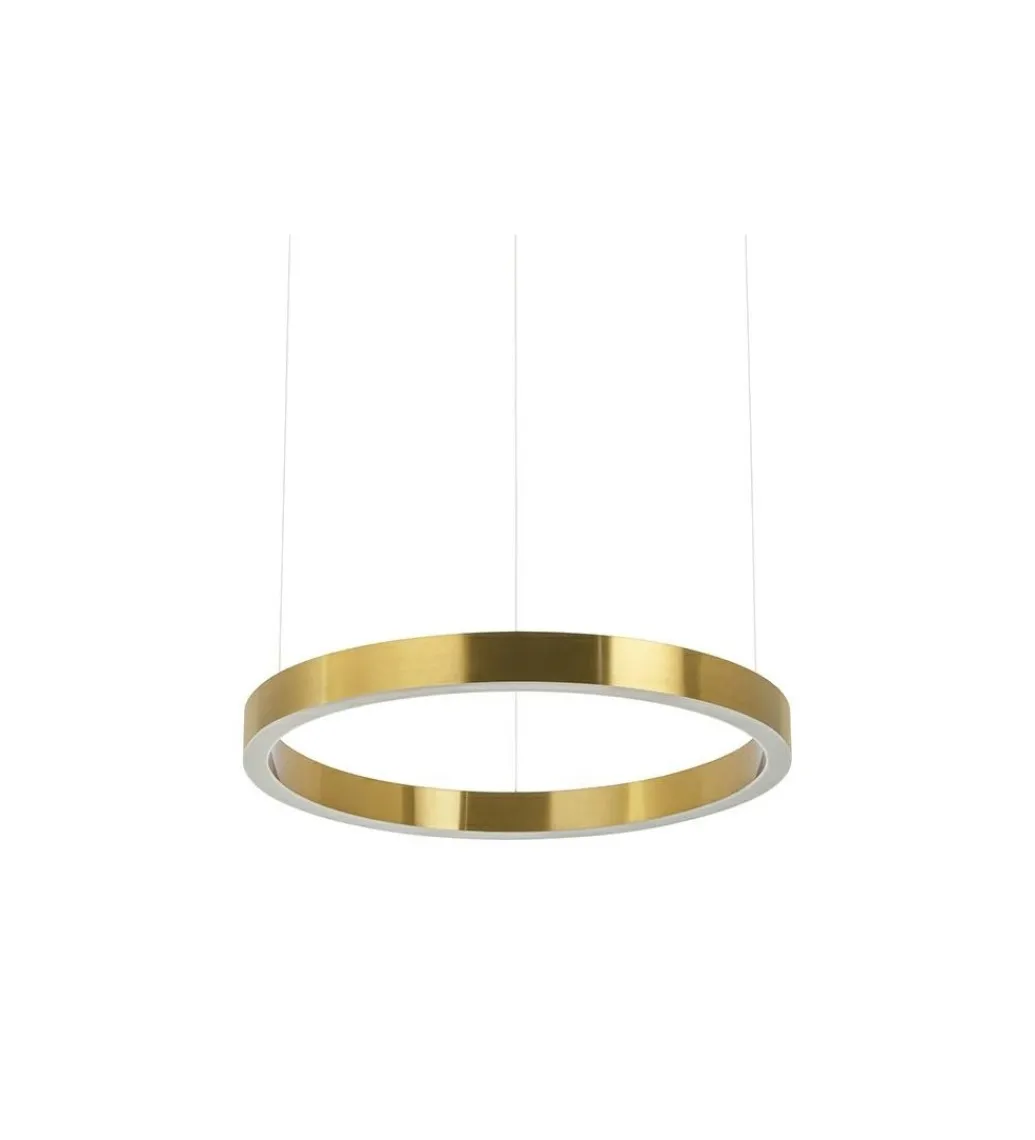 Zona-Design Lampa wisząca RING 40 cm złota