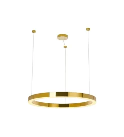 Zona-Design Lampa wisząca RING LUXURY 90 cm złota
