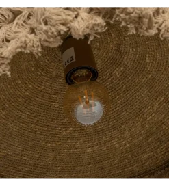 Zona-Design Lampa wisząca ROYEAS 40 cm naturalna