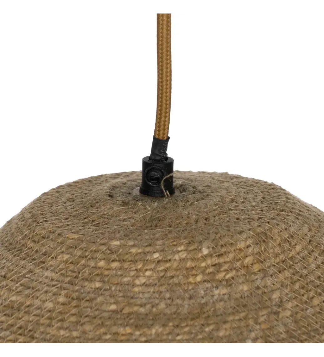 Zona-Design Lampa wisząca ROYEAS 40 cm naturalna