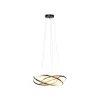 KDesign Lampa wisząca SATURN 72 cm czarna