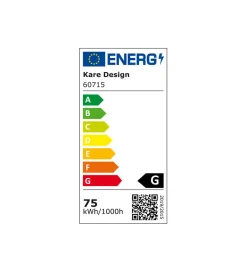 KDesign Lampa wisząca SATURN LED 75 cm złota