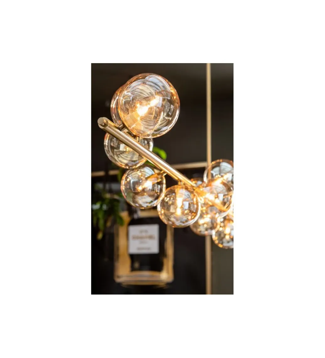 KDesign Lampa wisząca Scala Balls Brass 150 cm złota