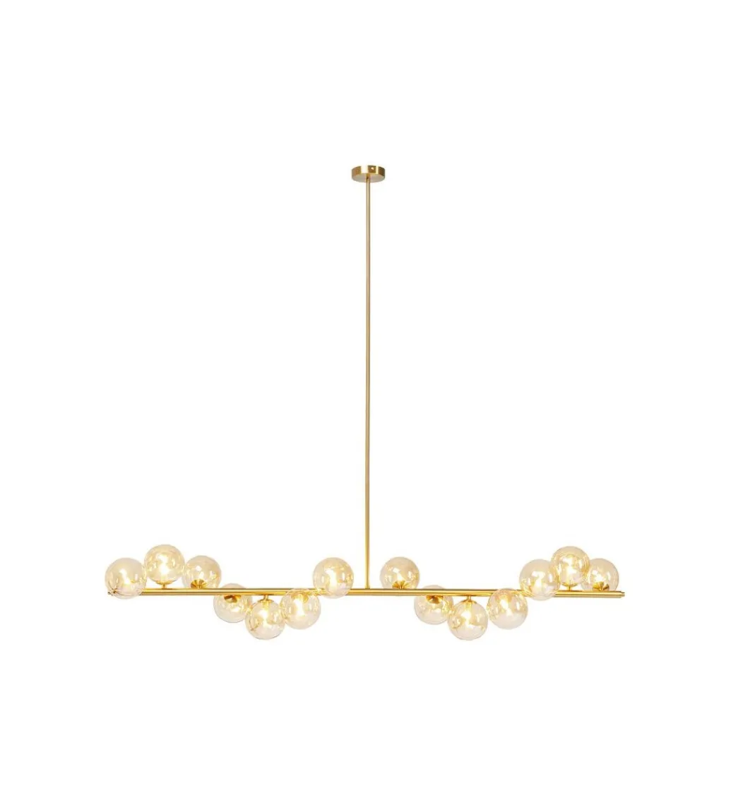 KDesign Lampa wisząca Scala Balls Brass 150 cm złota