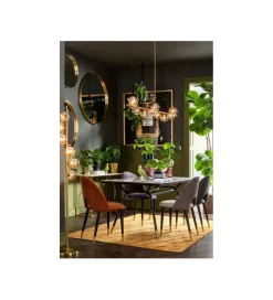 KDesign Lampa wisząca Scala Balls Brass 150 cm złota