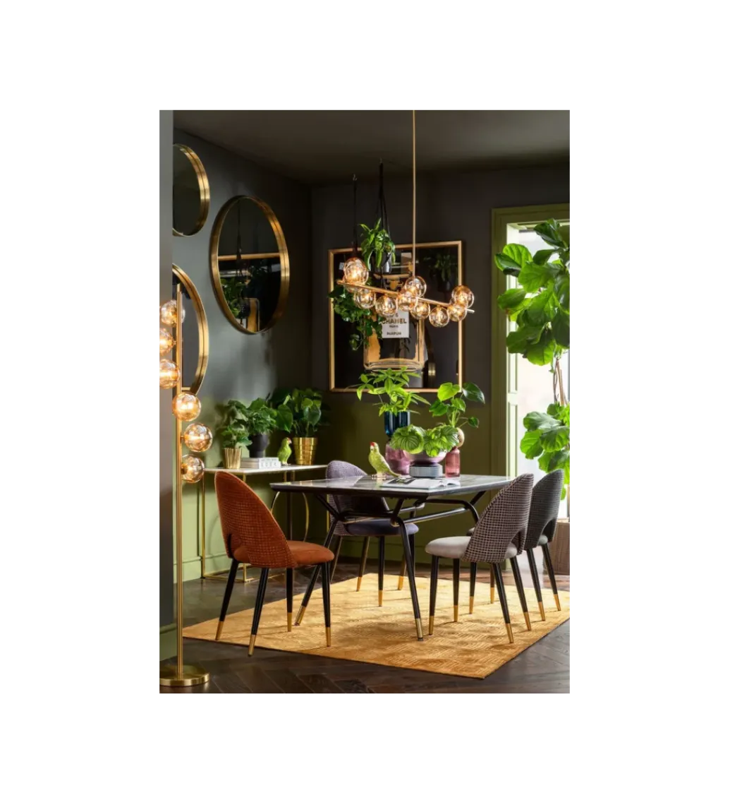 KDesign Lampa wisząca Scala Balls Brass 150 cm złota