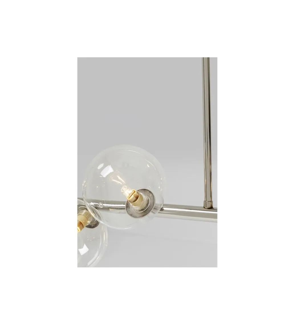 KDesign Lampa Wisząca Scala Balls Brass 155 Cm srebrna