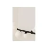 KDesign Lampa wisząca SCALA BALLS 150 cm czarna białe klosze