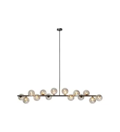 KDesign Lampa wisząca SCALA BALLS 150 cm czarna