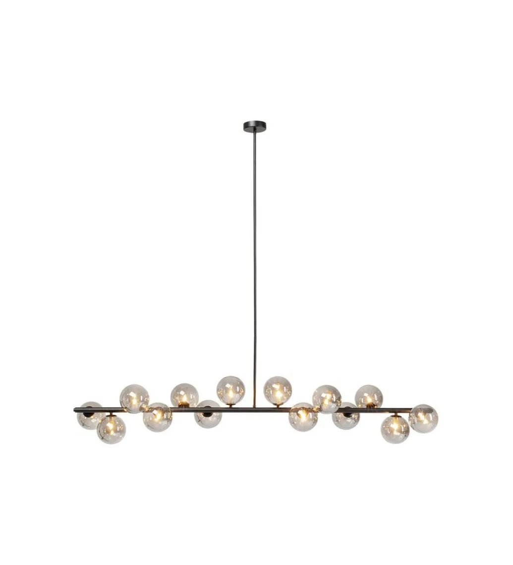 KDesign Lampa wisząca SCALA BALLS 150 cm czarna