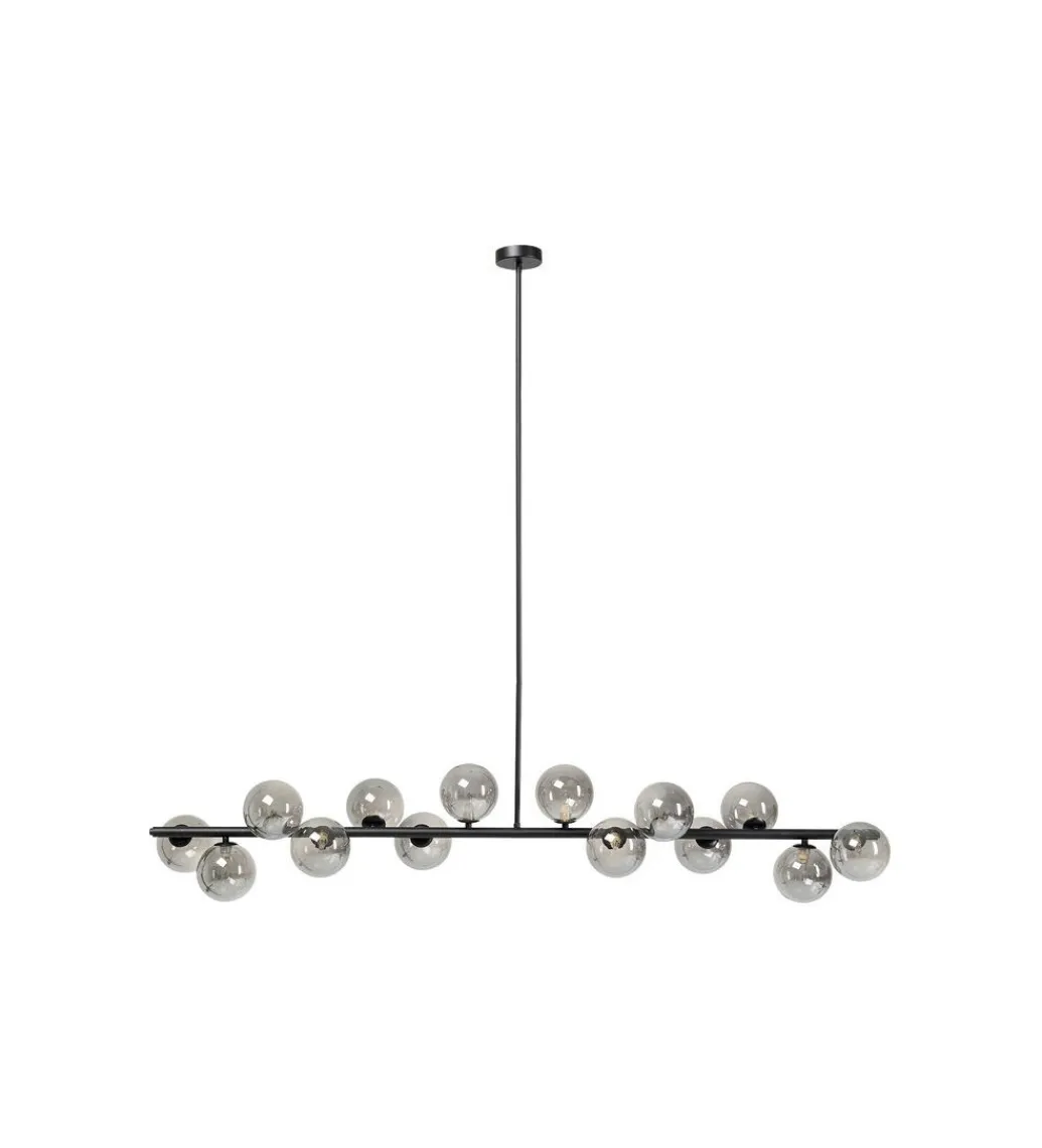 KDesign Lampa wisząca SCALA BALLS 150 cm czarna