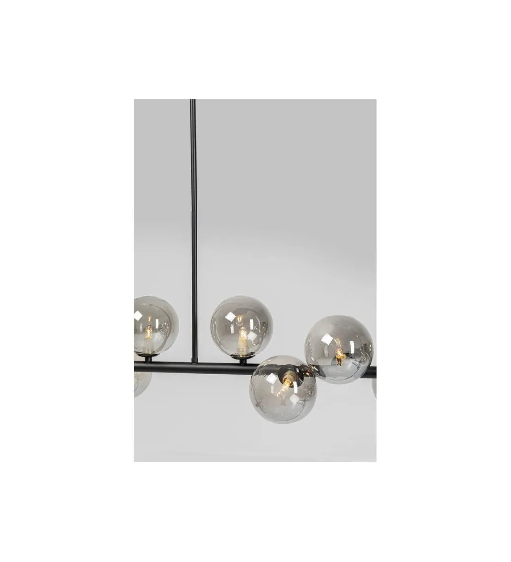 KDesign Lampa wisząca SCALA BALLS 150 cm czarna