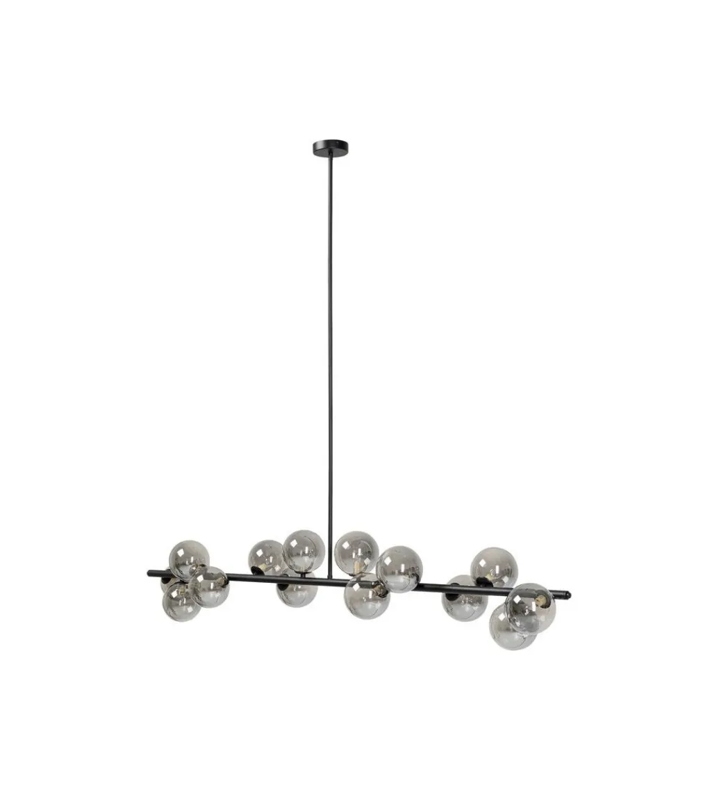 KDesign Lampa wisząca SCALA BALLS 150 cm czarna