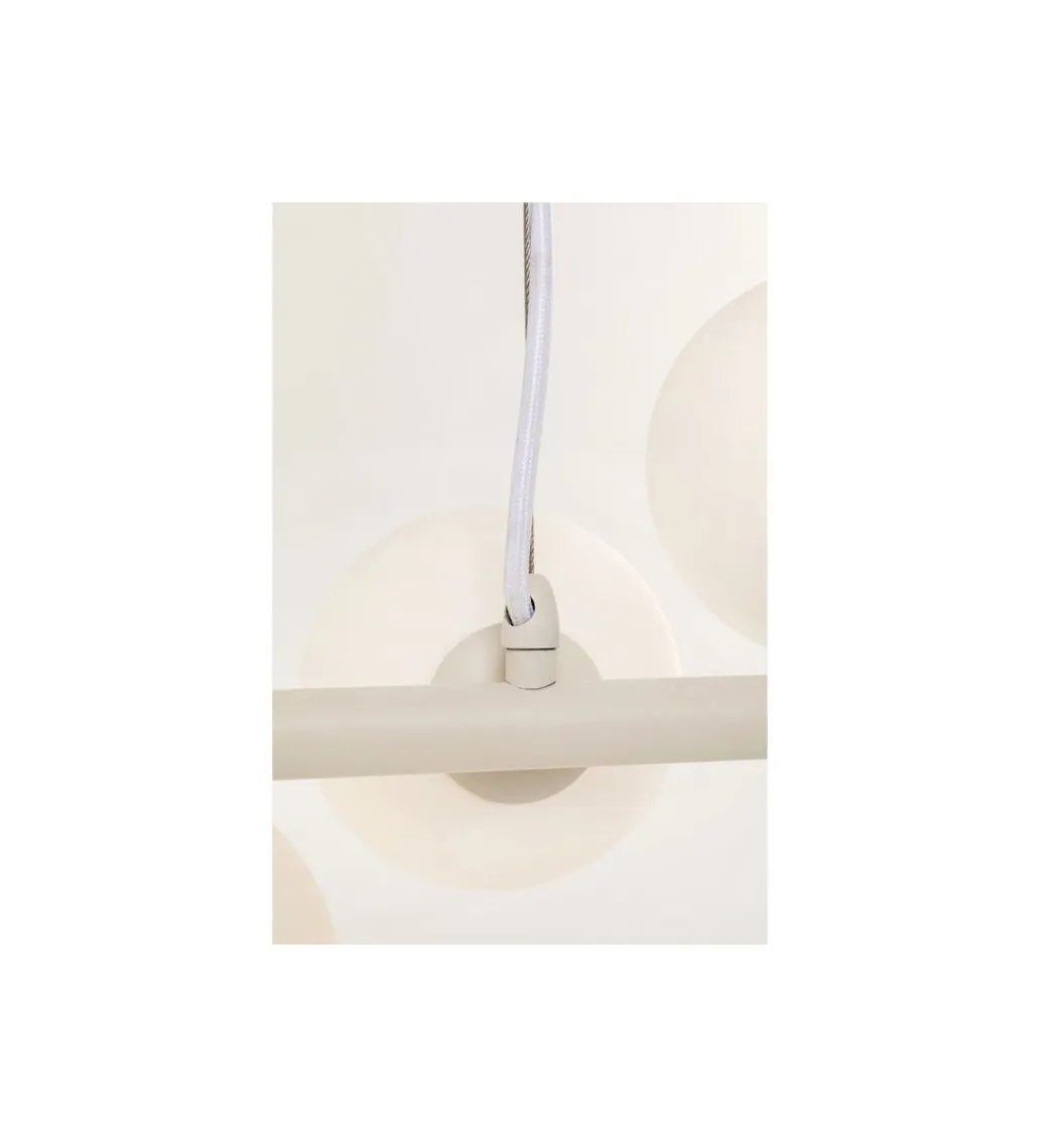 KDesign Lampa wisząca SCALA BALLS MILKY 150 cm beżowa
