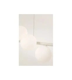 KDesign Lampa wisząca SCALA BALLS MILKY 150 cm beżowa