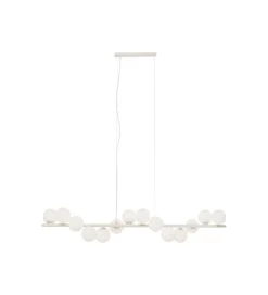 KDesign Lampa wisząca SCALA BALLS MILKY 150 cm beżowa