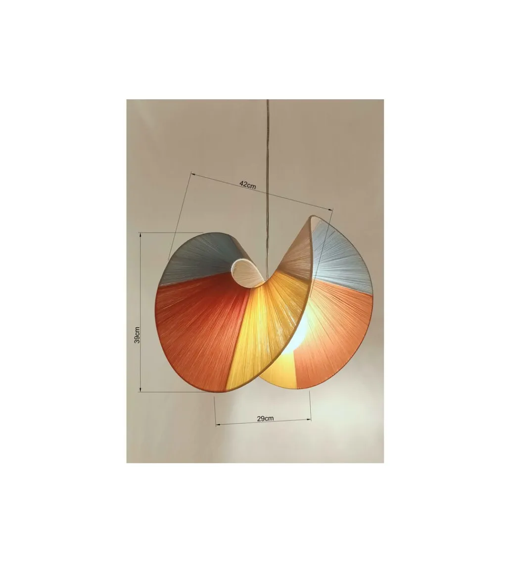 KDesign Lampa wisząca SELLA 150 cm beżowa